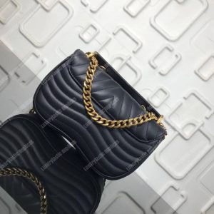 LV New Wave Chain Bag PM Noir - Image 4