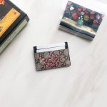 Gucci Kingsnake Print GG Supreme Card Case