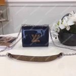 LV Twist PM Patent Leather Blue