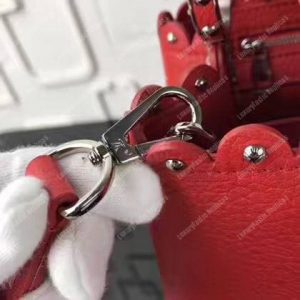 LV Capucines PM Red - Image 9