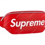 Louis Vuitton x Supreme Bumbag Epi Red