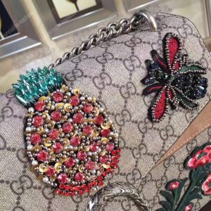 Gucci Dionysus Embroidered Shoulder Bag Bees/Pineapple/Flower - Image 3