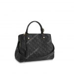 LV Montaigne MM Monogram Empreinte Leather Noir