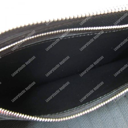 LV League Zippy Long Wallet Vertical Damier Graphite 2017 - Image 10