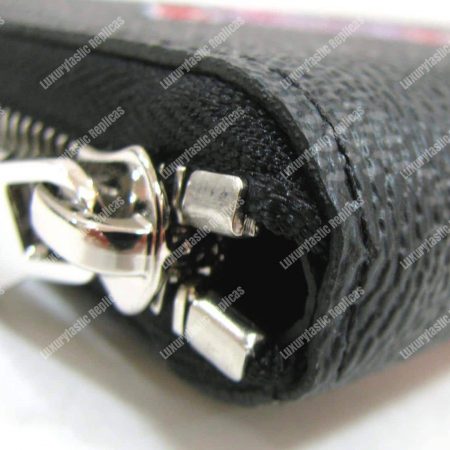 LV League Zippy Long Wallet Vertical Damier Graphite 2017 - Image 11