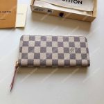 LV Zippy Wallet Damier Azur