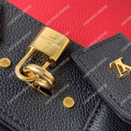 LV City Steamer Mini Noir Rouge - Image 8