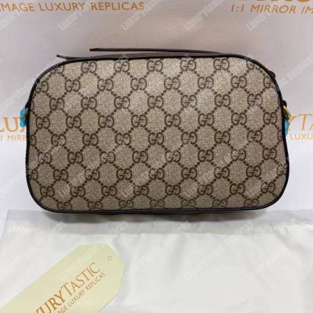 Gucci GG Supreme Messenger Bag Yellow Trims - Image 13