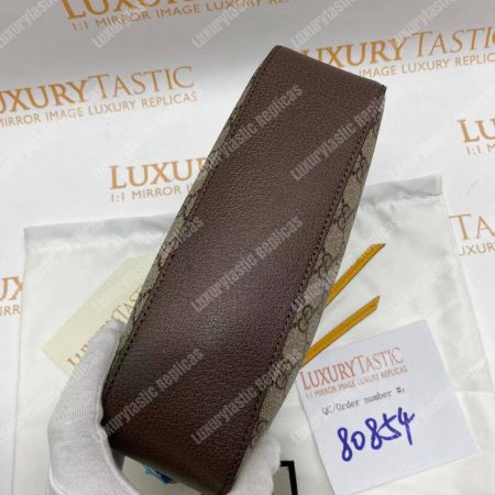 Gucci GG Supreme Messenger Bag Yellow Trims - Image 16