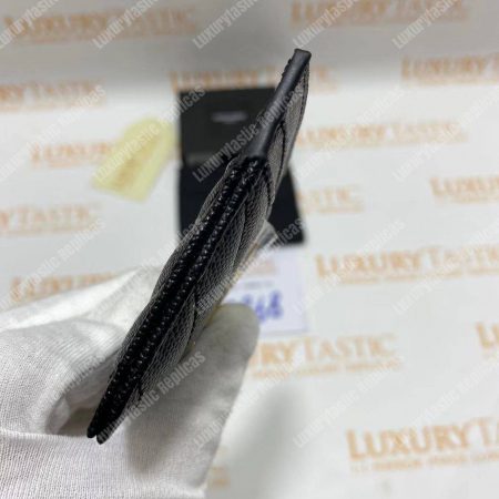 Saint Laurent Monogram Card Case Black - Image 12