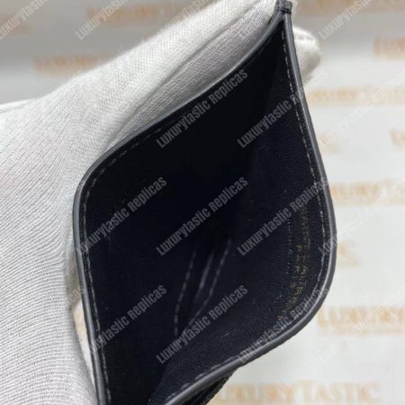 Saint Laurent Monogram Card Case Black - Image 13