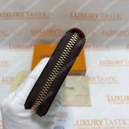 LV Clemence Wallet Monogram Orange - Image 12