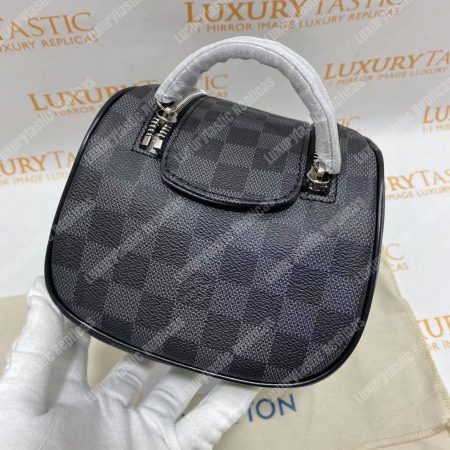 LV King Size Toiletry Bag Damier Graphite - Image 10