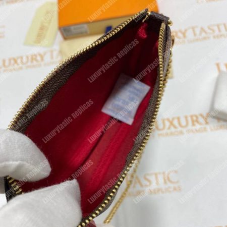 LV Mini Pochette Eiffel Tower Print - Image 15