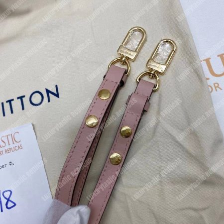 LV NéoNoé Damier Azur Canvas Eau de Rose Limited Edition - Image 19