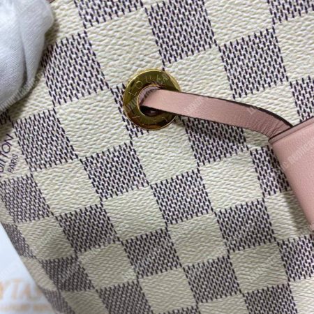 LV NéoNoé Damier Azur Canvas Eau de Rose Limited Edition - Image 11
