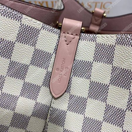 LV NéoNoé Damier Azur Canvas Eau de Rose Limited Edition - Image 14