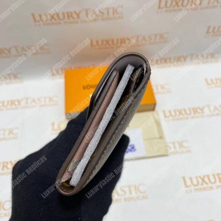 LV Joséphine Wallet Monogram Rose Ballerine - Image 13