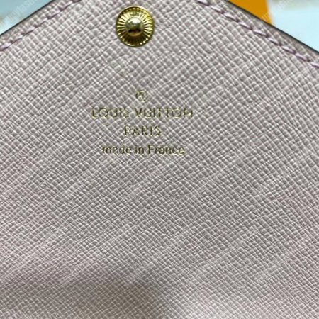 LV Joséphine Wallet Monogram Rose Ballerine - Image 17