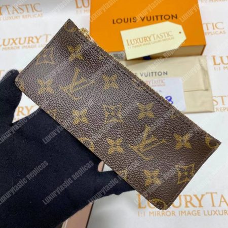 LV Joséphine Wallet Monogram Rose Ballerine - Image 19