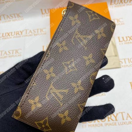 LV Joséphine Wallet Monogram Rose Ballerine - Image 20