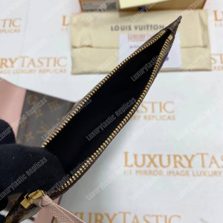 LV Joséphine Wallet Monogram Rose Ballerine - Image 22