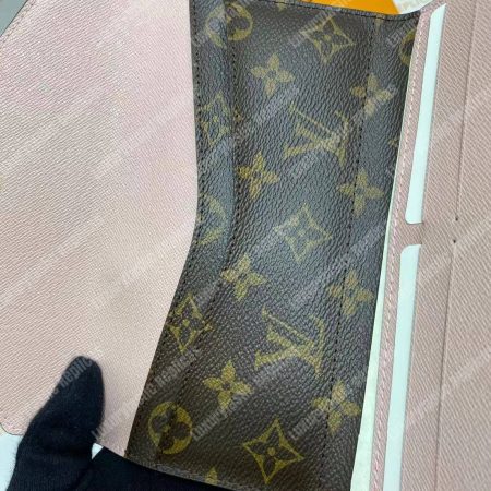 LV Joséphine Wallet Monogram Rose Ballerine - Image 23