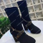 LV Silhouette Ankle Boot Monogram Canvas