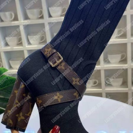 LV Silhouette Ankle Boot Monogram Canvas - Image 3