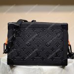 LV Soft Trunk Taurillon Monogram Canvas Black