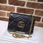 Gucci GG Marmont Matelasse Mini Bag Black
