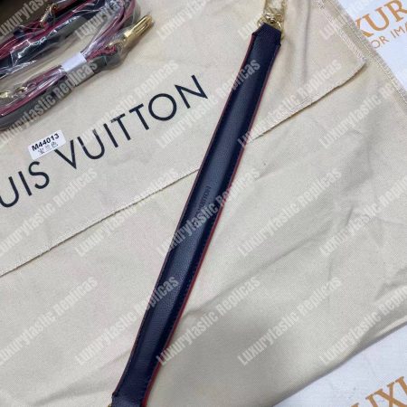 LV Melie Designer Monogram Leather Marine Rouge - Image 14