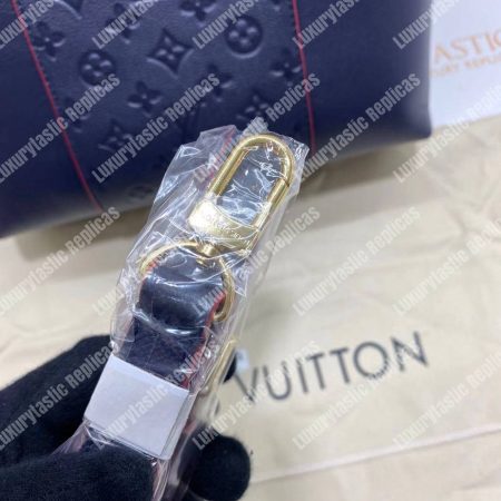 LV Melie Designer Monogram Leather Marine Rouge - Image 15