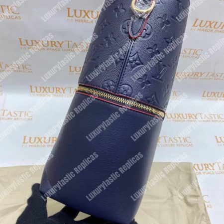 LV Melie Designer Monogram Leather Marine Rouge - Image 18