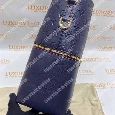LV Melie Designer Monogram Leather Marine Rouge - Image 19