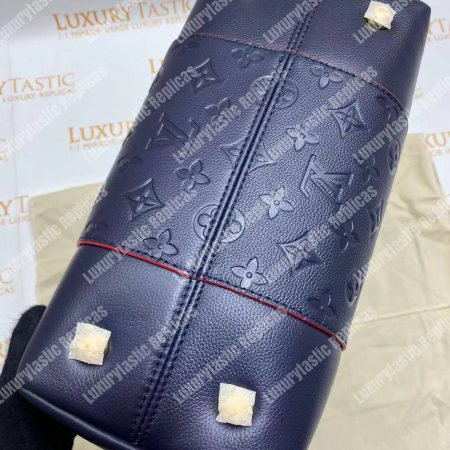LV Melie Designer Monogram Leather Marine Rouge - Image 21