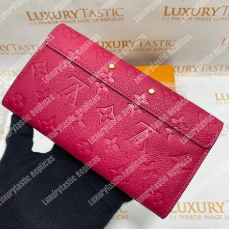 LV Metis Wallet Monogram Empreinte Leather Freesia - Image 14