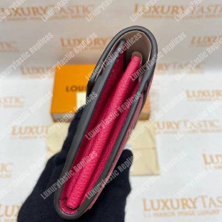 LV Metis Wallet Monogram Empreinte Leather Freesia - Image 16