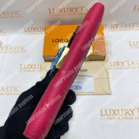 LV Metis Wallet Monogram Empreinte Leather Freesia - Image 18