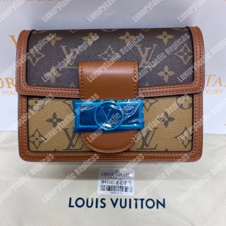 LV Mini Dauphine Monogram/Monogram Reverse - Image 13