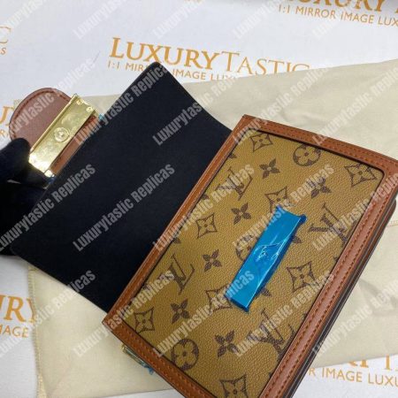 LV Mini Dauphine Monogram/Monogram Reverse - Image 19