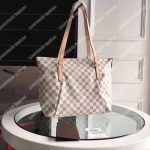 LV Totally MM Bag Damier Azur Beige