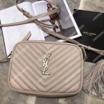 Saint Lauren Lou Camera Bag In Quilted Leather