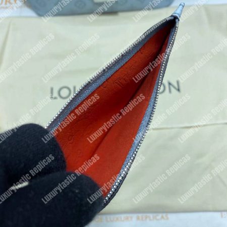 LV Girolata Handbag Mahina Bleu Horizon Pumpkin - Image 25