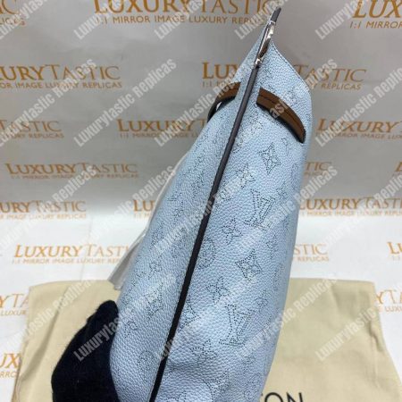 LV Girolata Handbag Mahina Bleu Horizon Pumpkin - Image 12