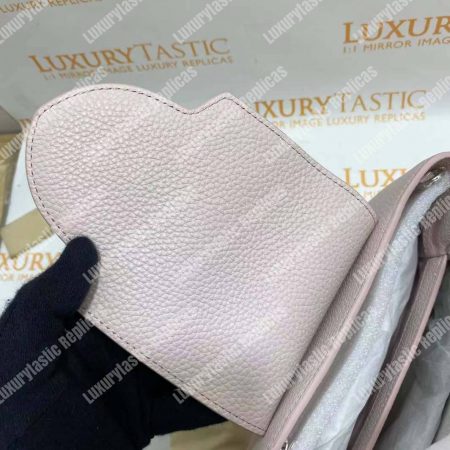 LV Capucines BB Taurillon Leather Rose Ballerine - Image 16