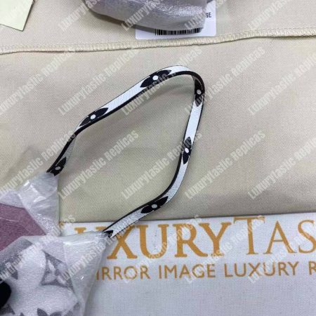 LV Spring Street Monogram Vernis Creme Beige - Image 11