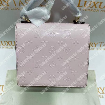 LV Spring Street Monogram Vernis Rose Ballerine - Image 15