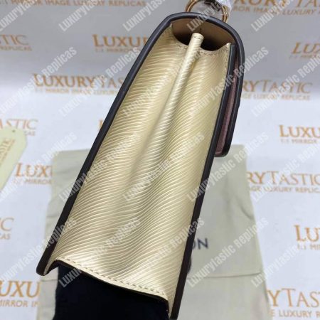 LV Spring Street Monogram Vernis Rose Ballerine - Image 17