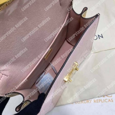 LV Spring Street Monogram Vernis Rose Ballerine - Image 22